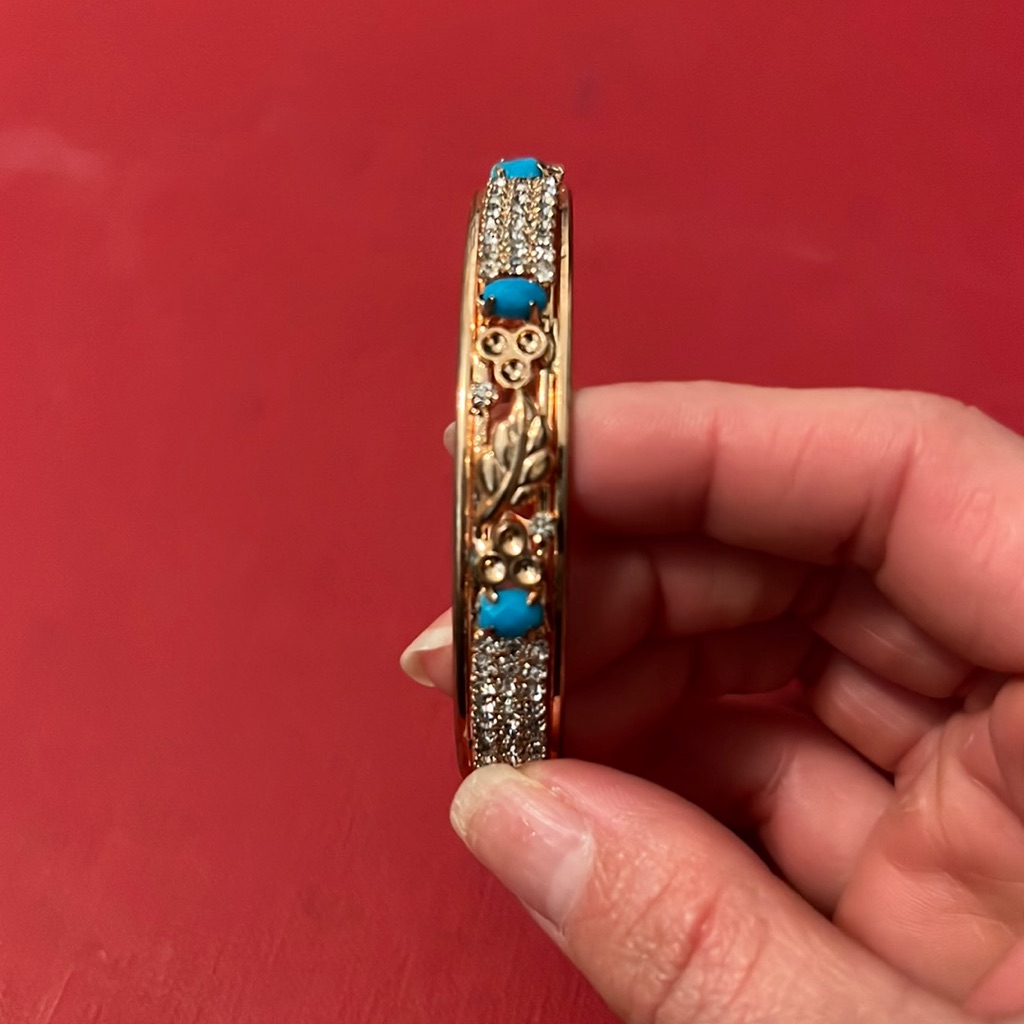 Blue Stone Bangle